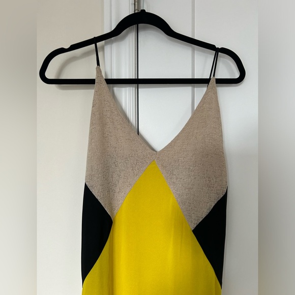 Zara Colorblock Summer Dress Size Small - Picture 6 of 6